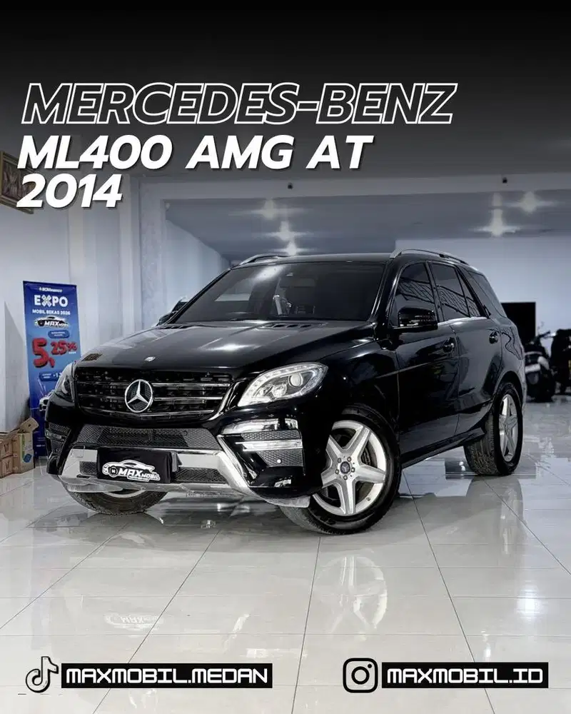 [ODO 28RB‼️] MERCY ML400 AMG AT 2014 pemakaian 2015
