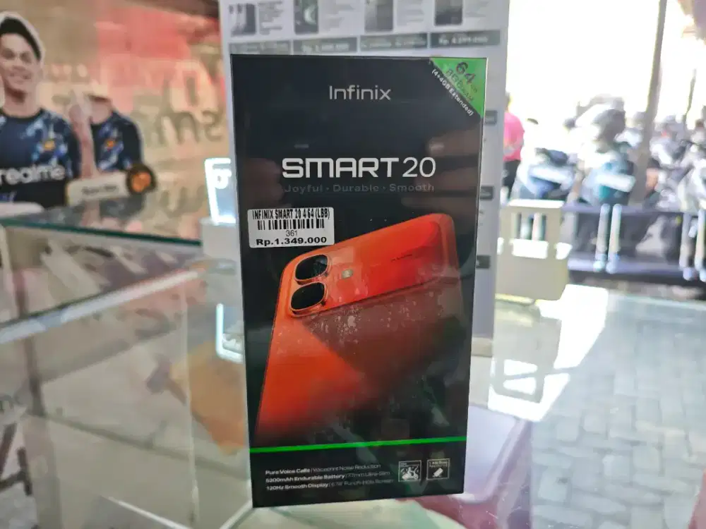 INFINIX SMART 20 RAM 4+4/64GB ATLANTIS DAHSYAT