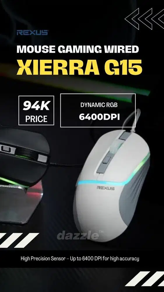Mouse gaming rexus G15