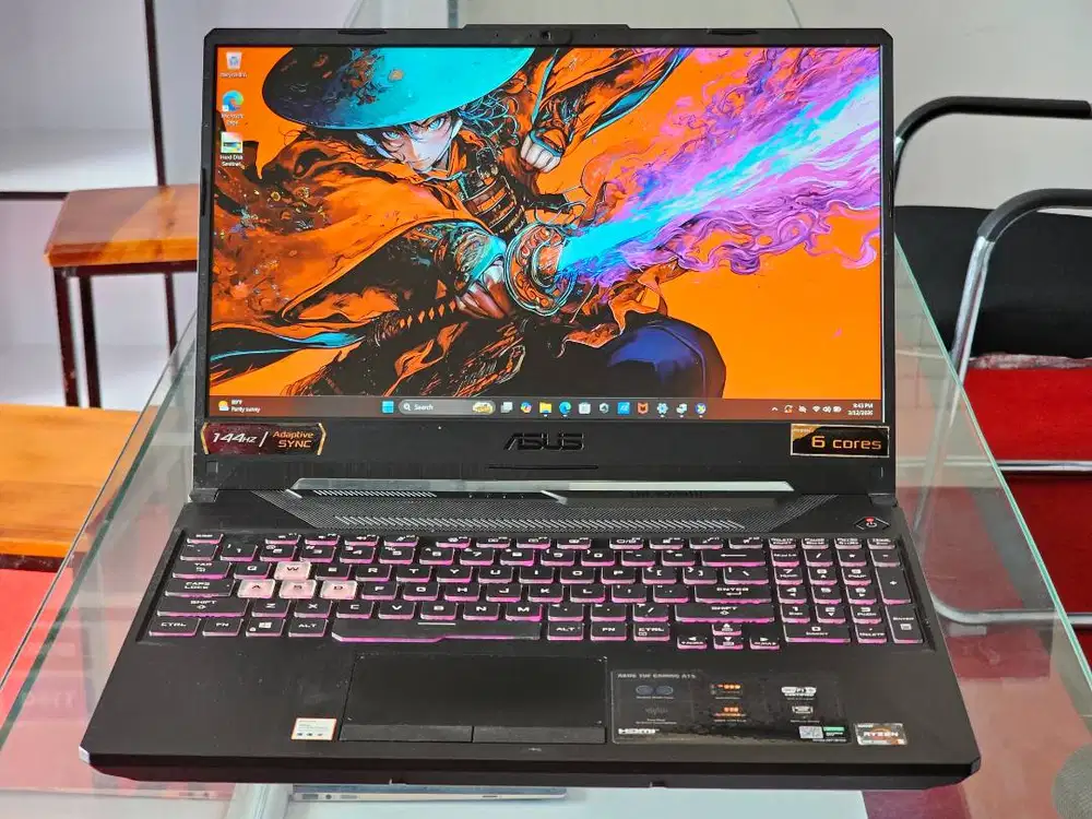 ASUS TUF Gaming A15 FA506IH AMD Ryzen 5 4600H Ram 8 GB SSD 512 GB