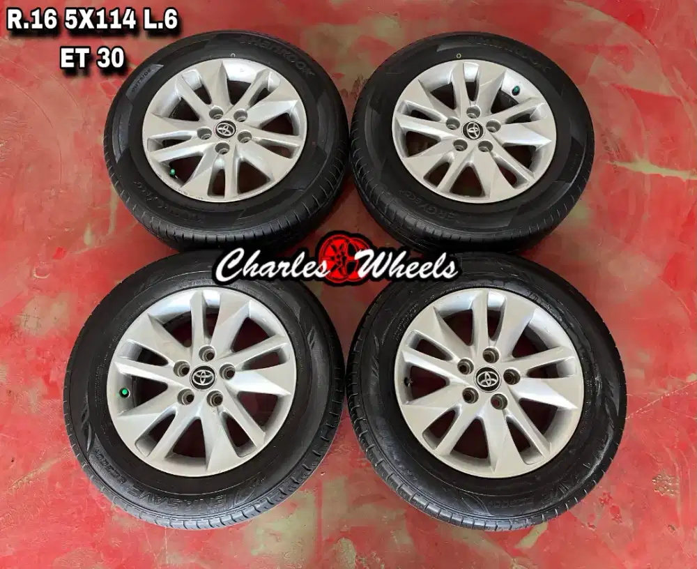 Jual velg oem rebon r16 5x114,3 dll