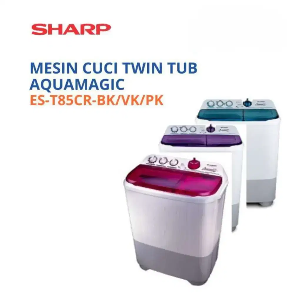 Mesin Cuci SHARP  ES-T85CR