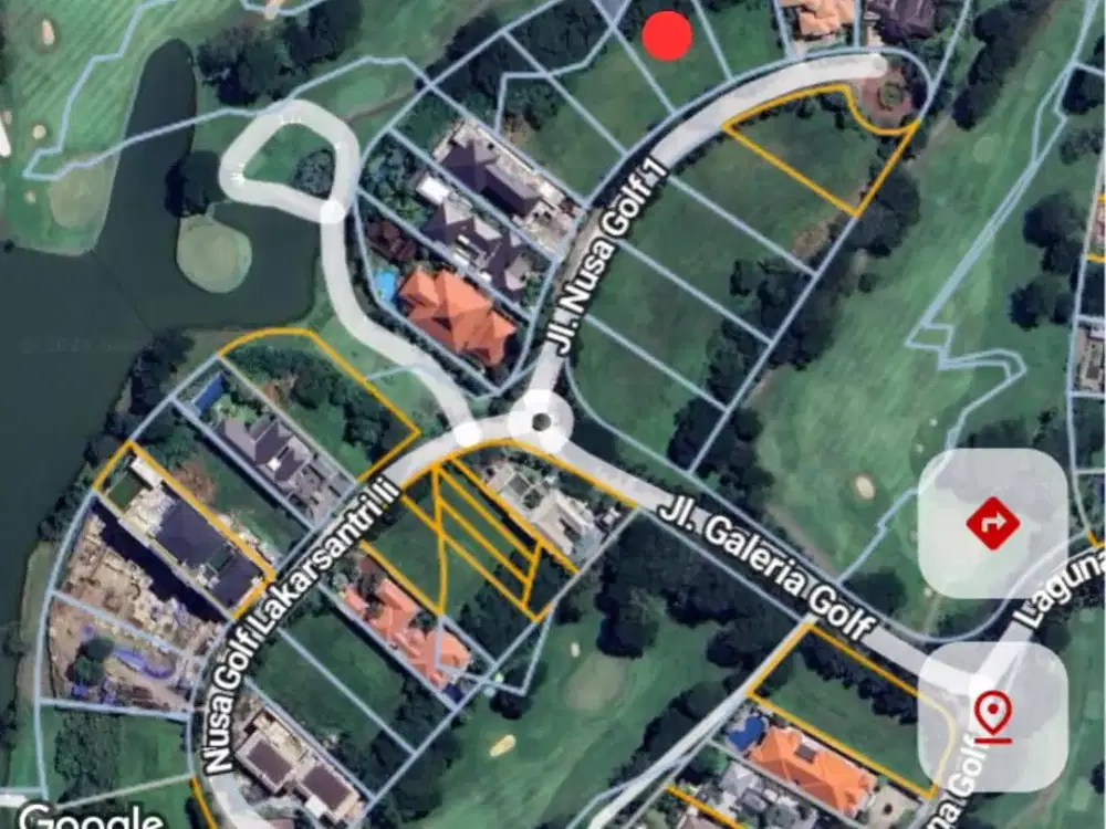 Dijual Kavling Golf Termurah, Dekat Ptc dan G-Walk, Surabaya