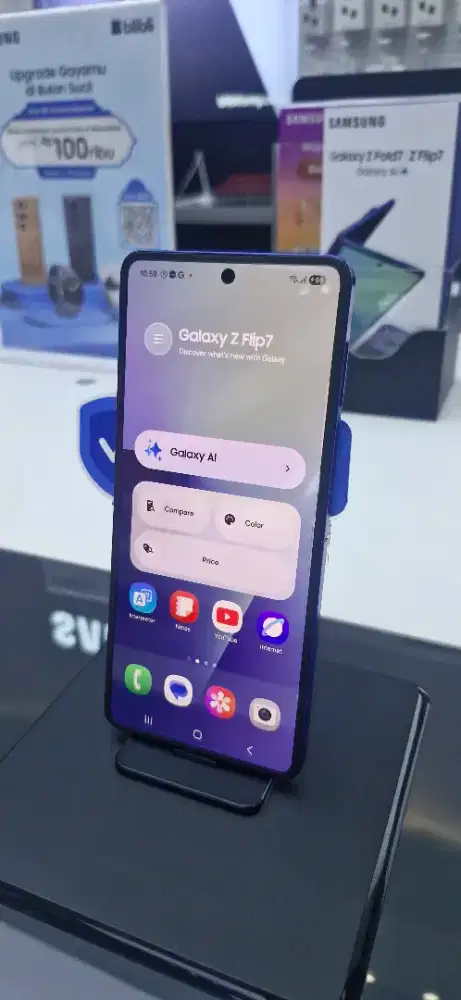 Samsung Galaxy  Z Flip7 promo cicilan bisa bunga 0% tanpa kartu kredit