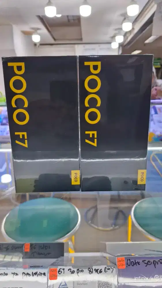 POCO F7 5G RAM 12GB/512GB NFC BATU SEGEL RESMI BISA TT DAN KREDIT