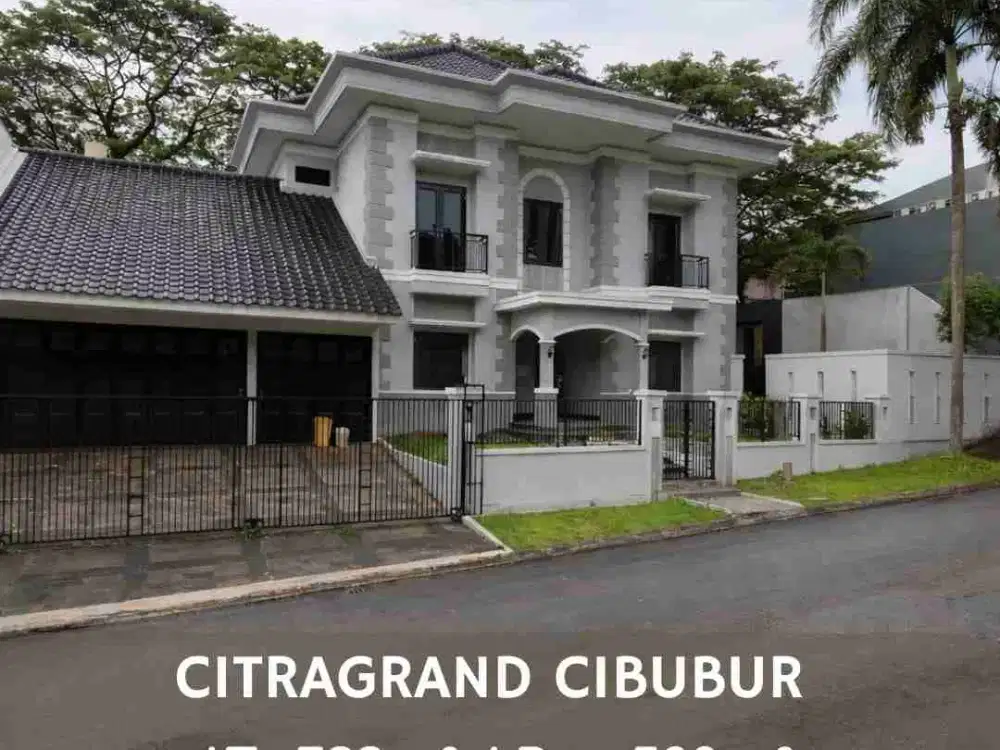 Rumah Mewah Nego sampai deal di Citra Grand Cibubur