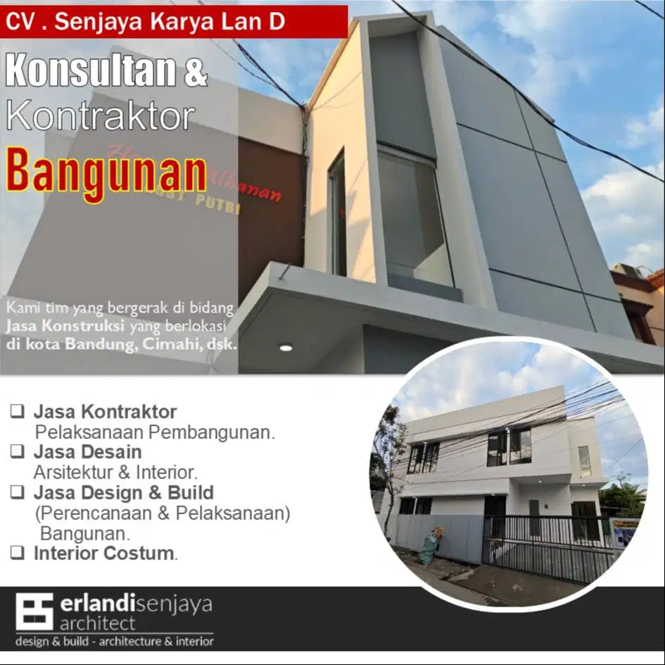 Jasa Kontraktor/ Arsitek & Interior/ Renovasi/ Tukang/ Kitchen Set