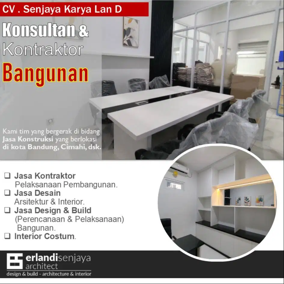 Jasa Arsitek & Interior/ Kontraktor/ Renovasi/ Tukang/ Kitchen Set