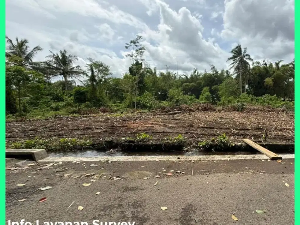 Tanah Jogja Mangku Jl Aspal 4 Menit SPBU Balong Jl Palagan