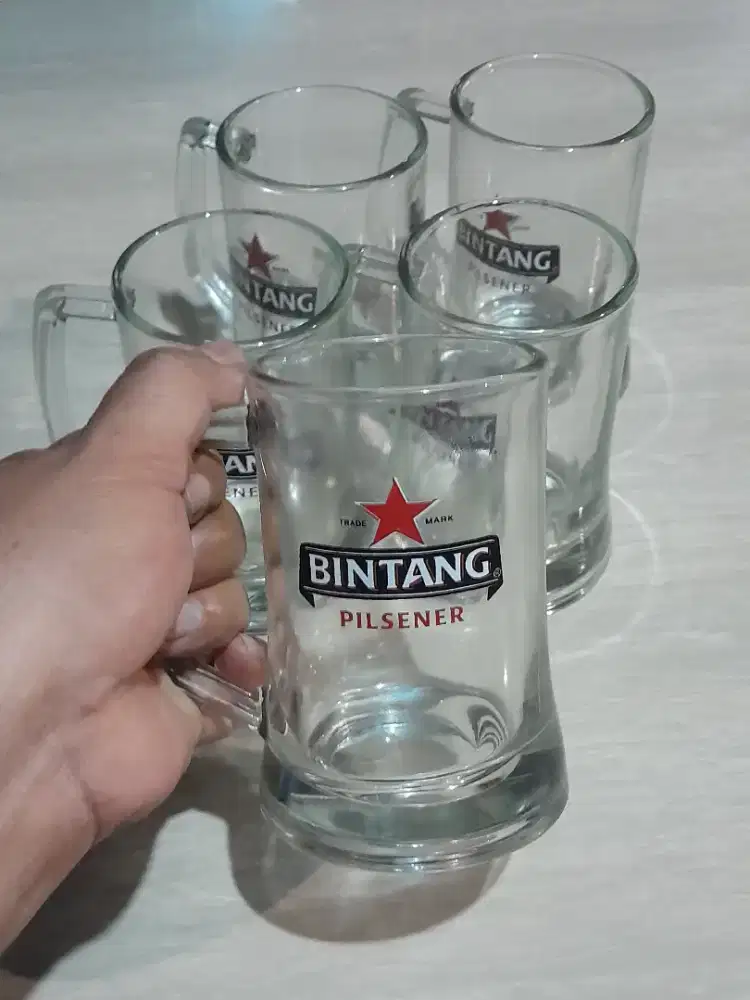 Glass kaca Bintang 5pcs