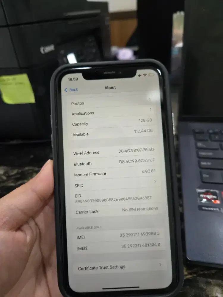 Iphone 11 128GB Bea Cukai