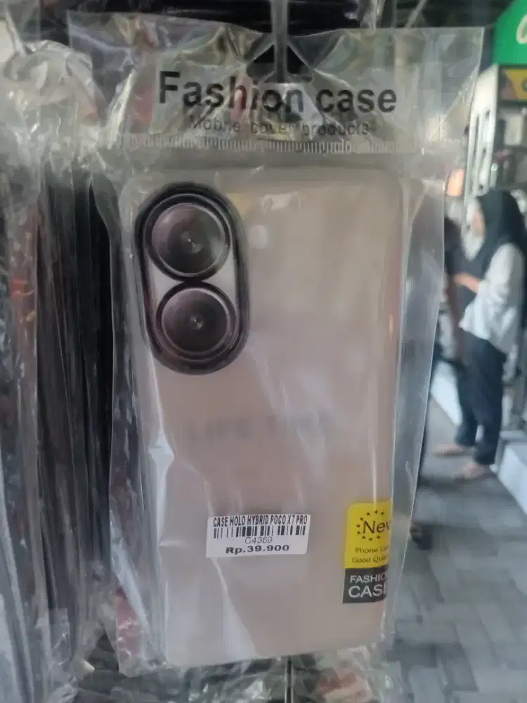 CASE HOLO HYBRID POCO X7 PRO ATLANTIS DAHSYAT