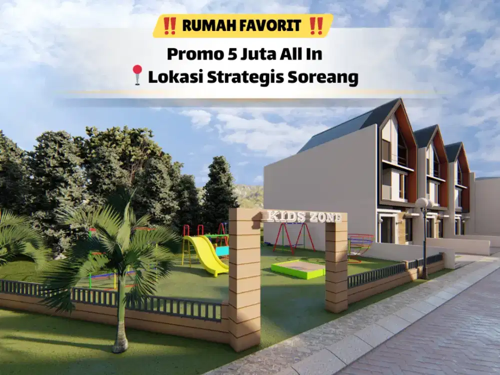 Rumah Baru Dekat Tol Seroja Bandung