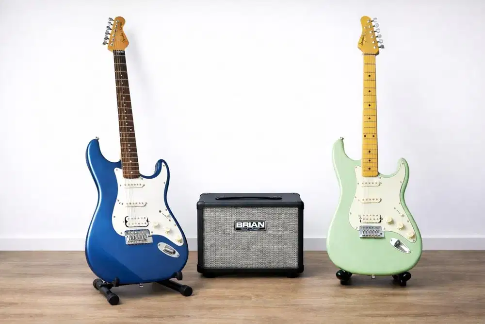 Gitar Legacy EG102 & Fender Custom