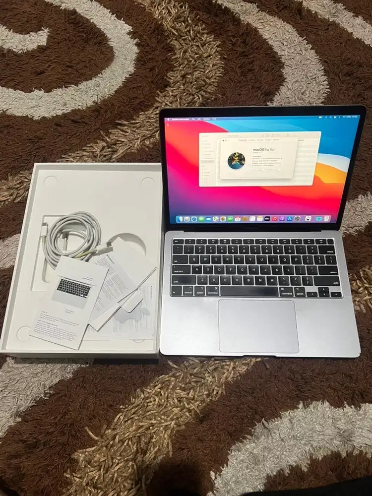 Macbook air retina 2020 i5 512 gb ibox fullset