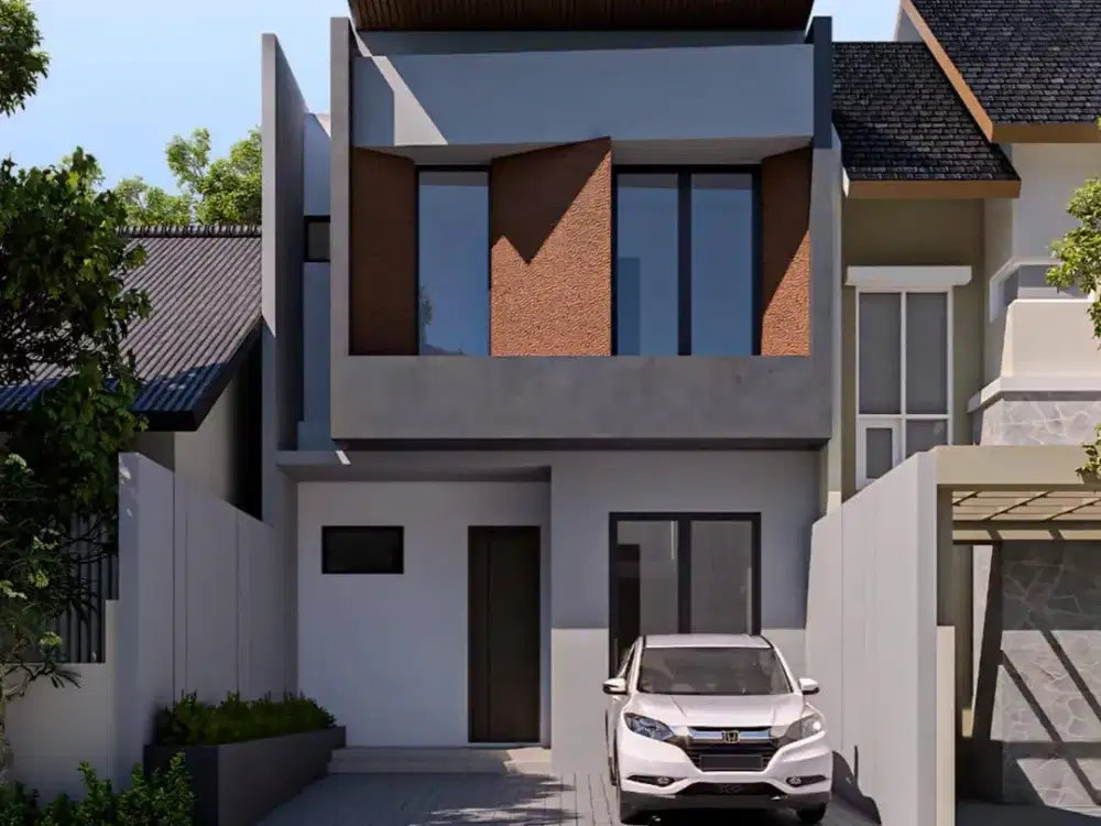 Rumah Baru 2 Lantai Manyar Surabaya – Bangunan High Quality