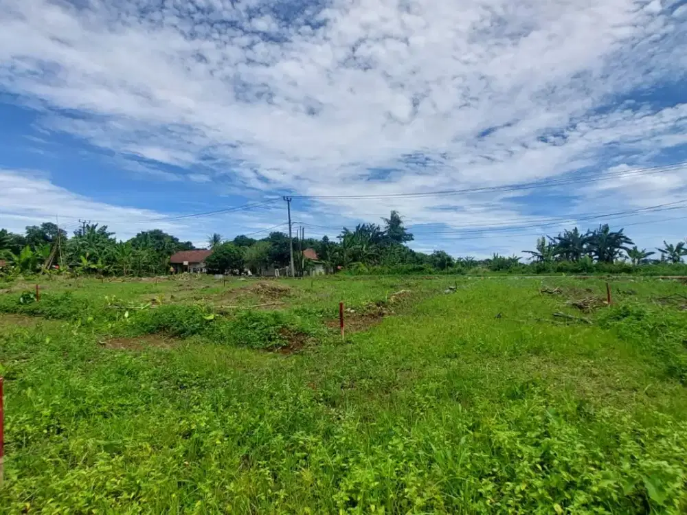 Tanah SHM Dekat Stasiun Jatake, Bisa Cicil 12x