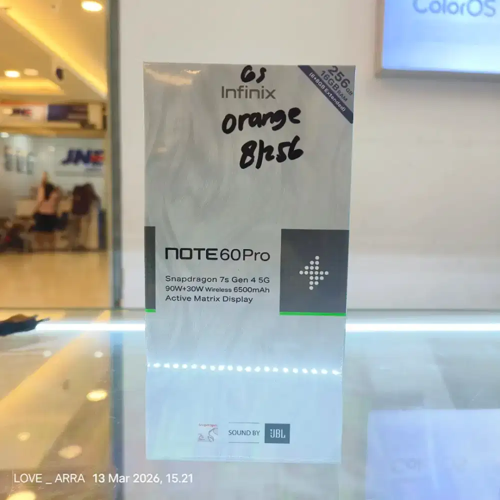 Infinix note 60 pro 5g 8/256