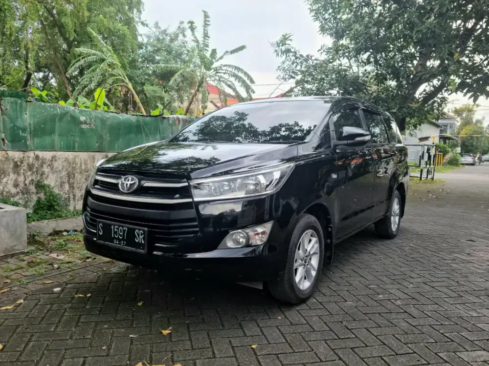 Toyota Kijang Innova 2.0 G Reborn 2017 Mt Manual Bensin Hitam v