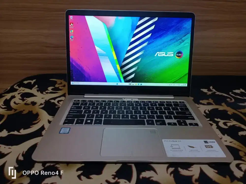 Asus Vivobook S14 Core i5 Gen 8 Ram 8Gb NVME 256GB Framelles