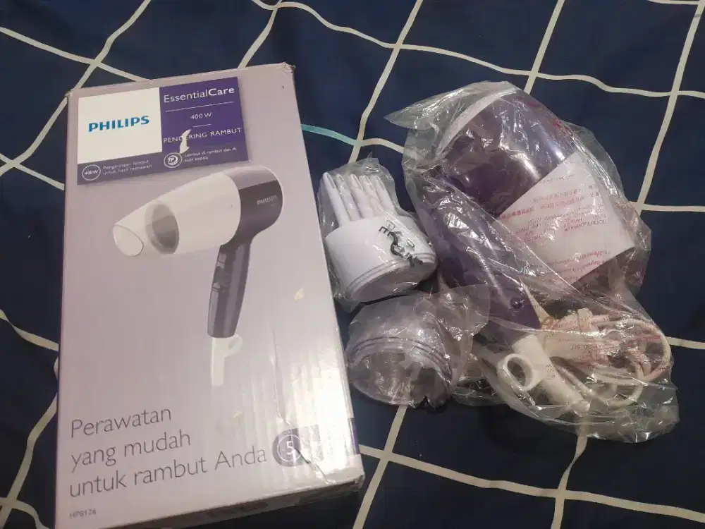 Philips hairdryer 400 watt ungu
