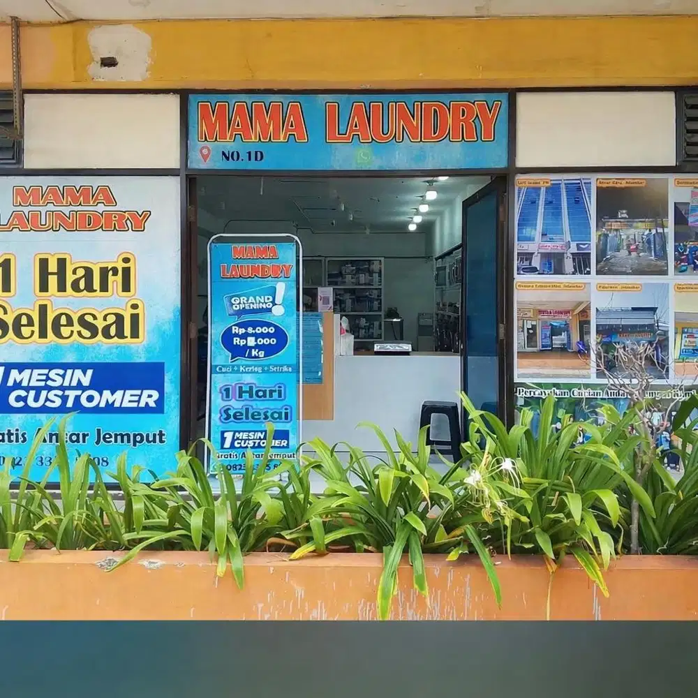 Lowongan kasir laundry di kios apartemen teluk intan, teluk gong