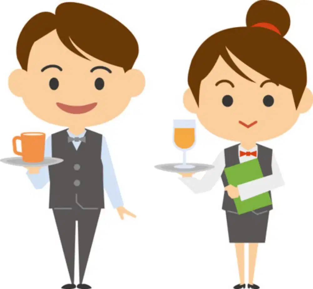 Waiters Pelayan Resto Warung Jawa