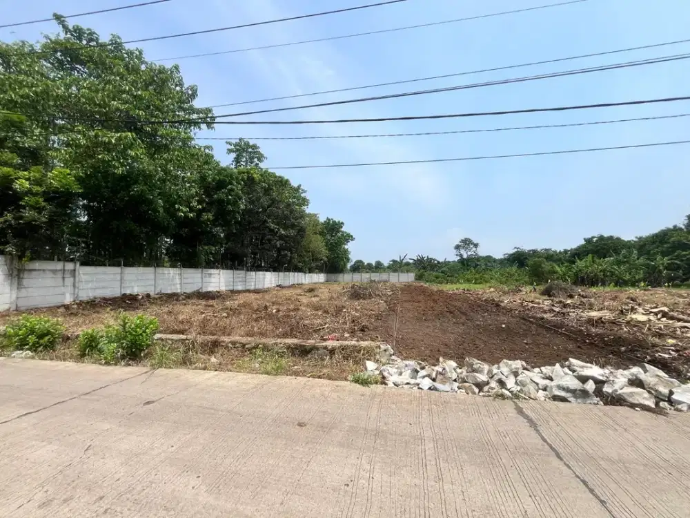 Jual Tanah Kavling Dekat Stasiun Jatake, Terima Lahan Matang