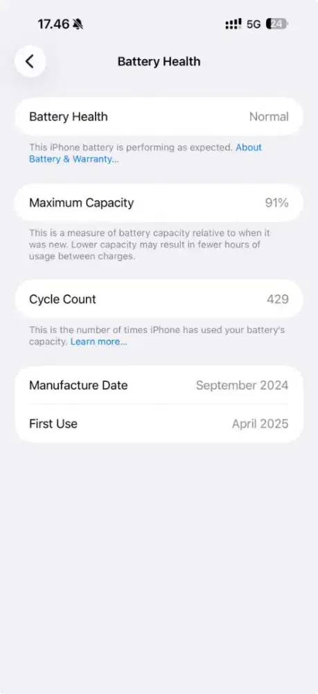 iPhone 16Pro Max iBox Garansi on