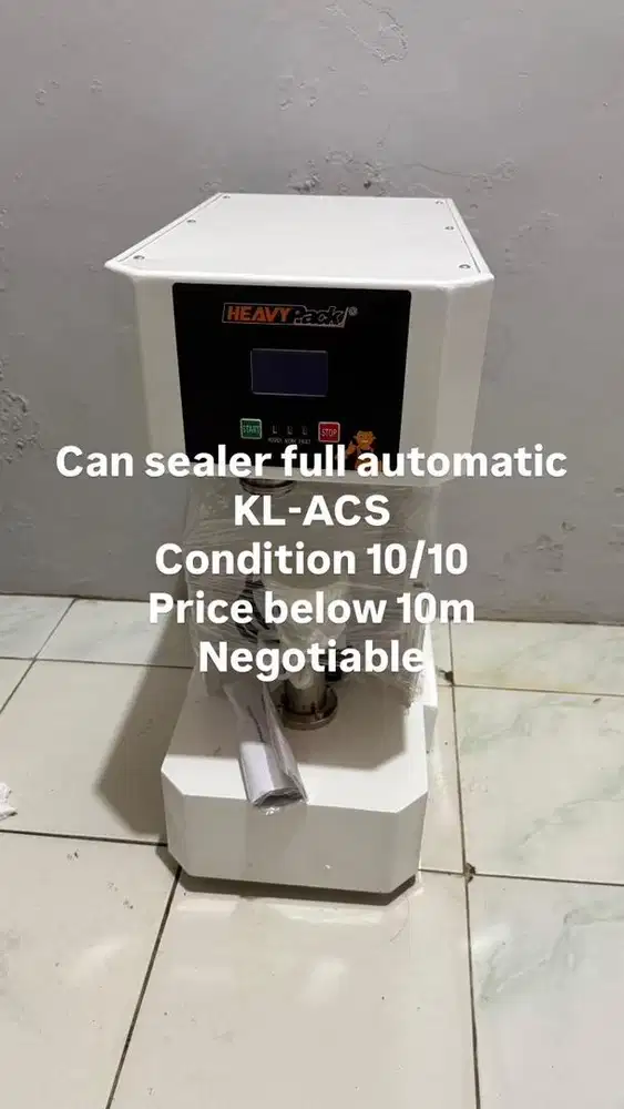Can Sealer KL-ACS Full Automatic