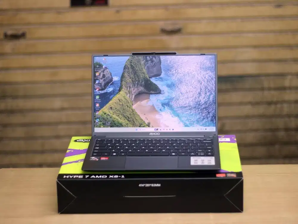 Axioo Hype 7 AMD X8-1 / RAM 16GB SSD 512GB / pemakian 2 minggu