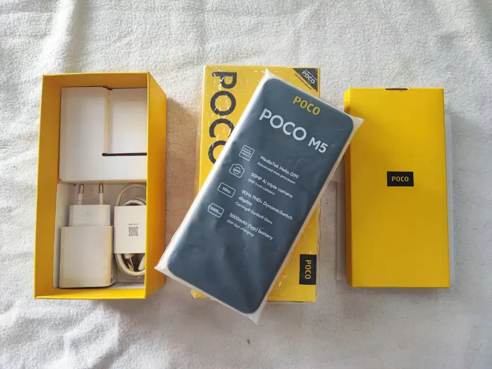 Poco M5 4+4/128 No Minus Fullset