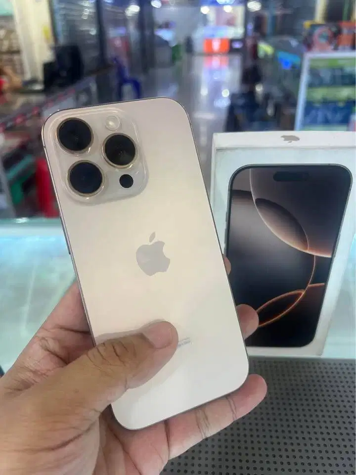 Iphone 16 PRO 256 IBOX (Dessert) Fullset Istimewa Garansi On November