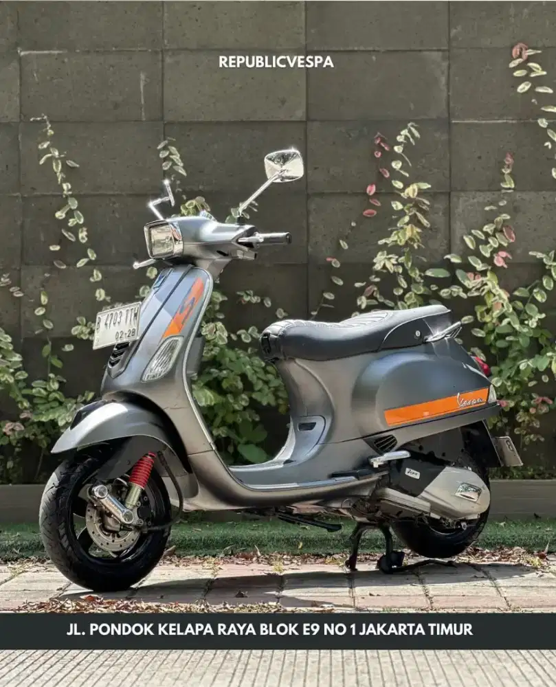 JUAL VESPA S 125 IGET TAHUN 2017 PERFECT CONDITION