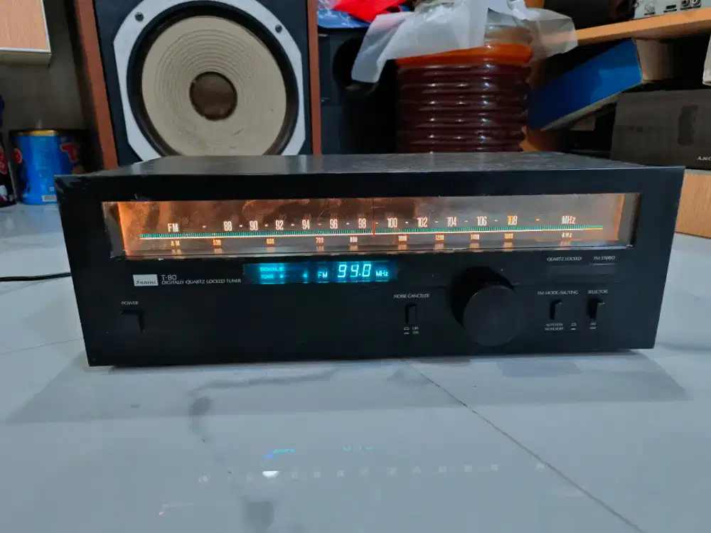 Tuner Sansui T80 (AM/FM Stereo Tuner, Produksi Tahun 1979)