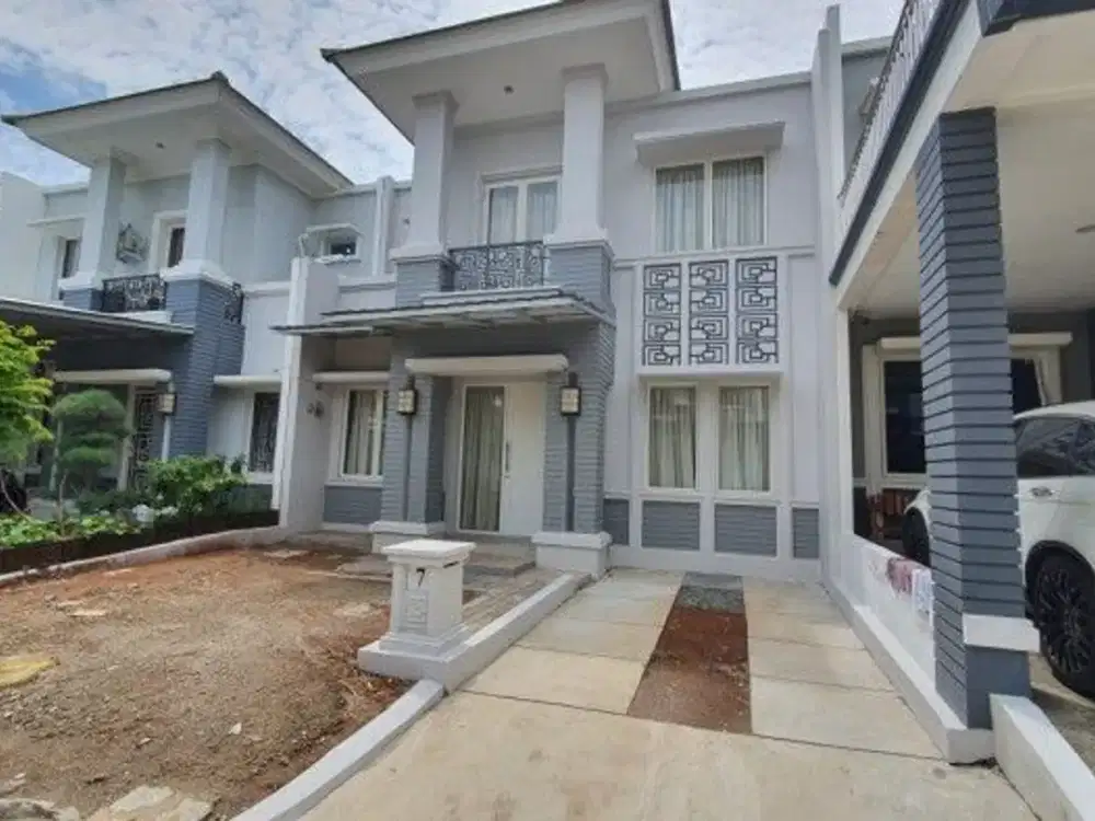 Fege. Rumah Disewakan Semi Furnished di Cluster Florencia Lippo Cikarang