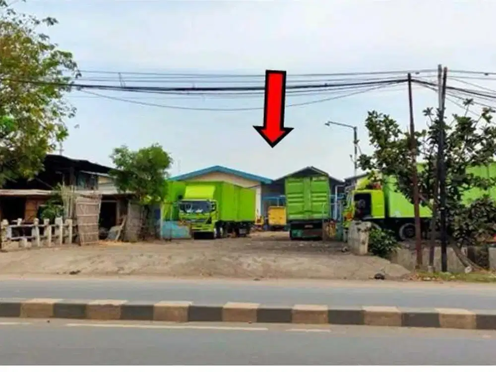 Dijual Murah  Butuh Cepat  pabrik di jln. Husein sastra negara , Tangerang  dekat bandara Soetta ,