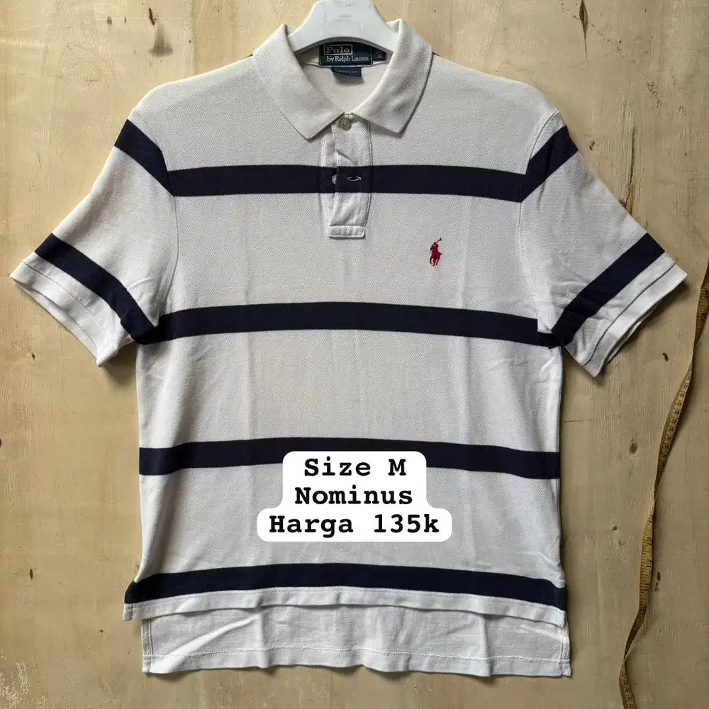 Kaos salur polo ralph lauren