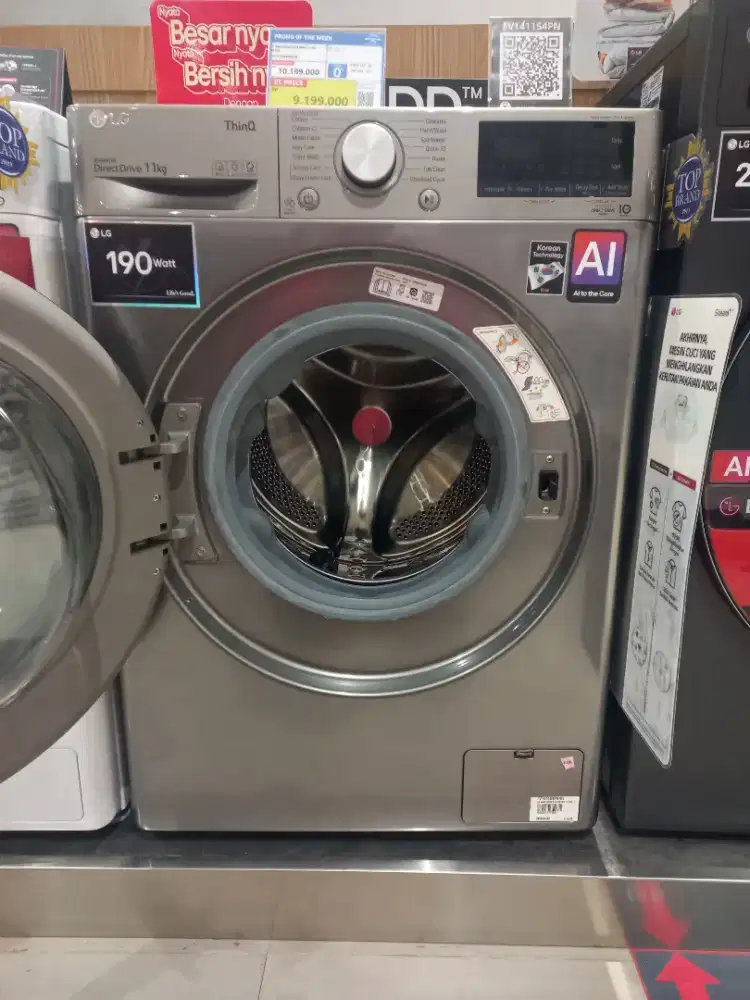 MESIN CUCI LG WM FRONT LOADING 11 KG