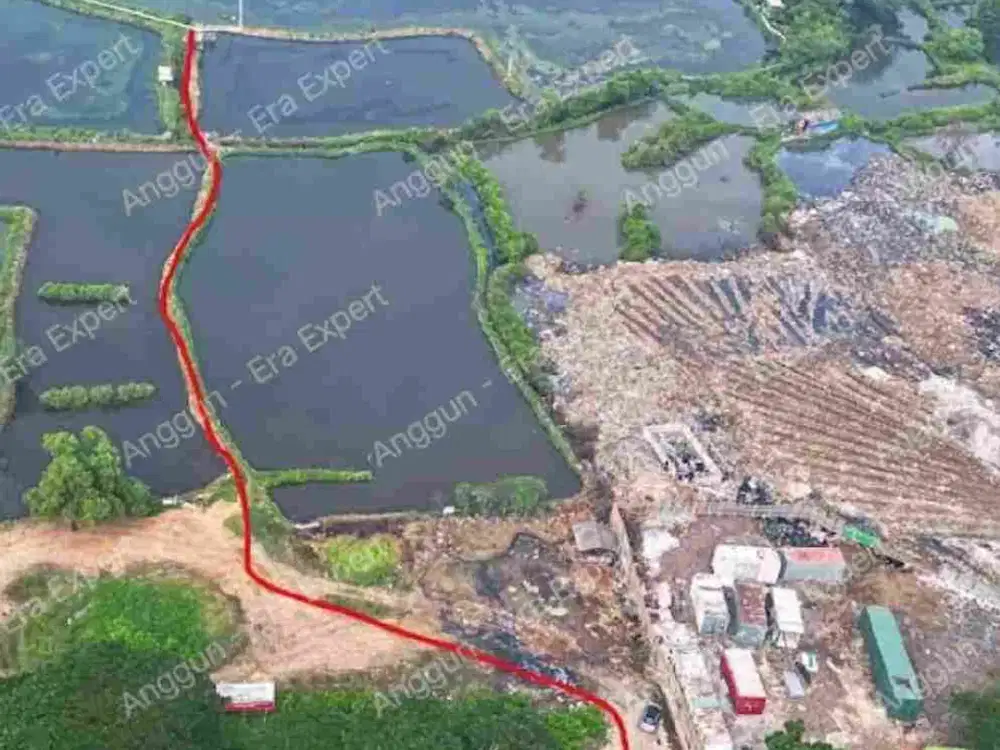 Dijual Tanah Marunda, Cilincing jak-ut 3jt nego (Zona Kuning Kawasan Obyek Vital Pergudangan Nasional)