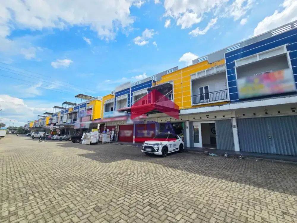 Ruko Siap Pakai Lokasi Desa Kapur Water Front City, Pontianak Kubu Raya
