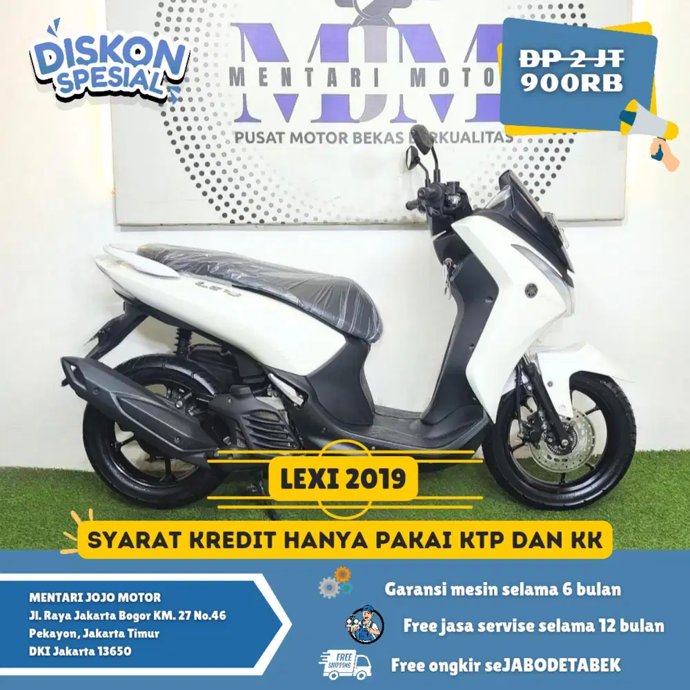 LEXI 125 2019 DP 500RIBU PROSES CEPAT GAS MENTARI JOJO MOTOR