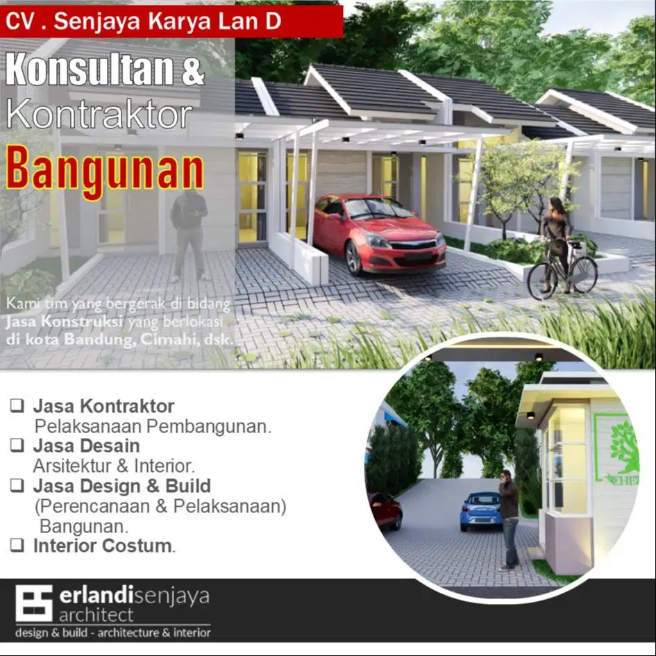 Jasa Arsitek & Interior/ Kontraktor/ Renovasi/ Tukang/ Kitchen set