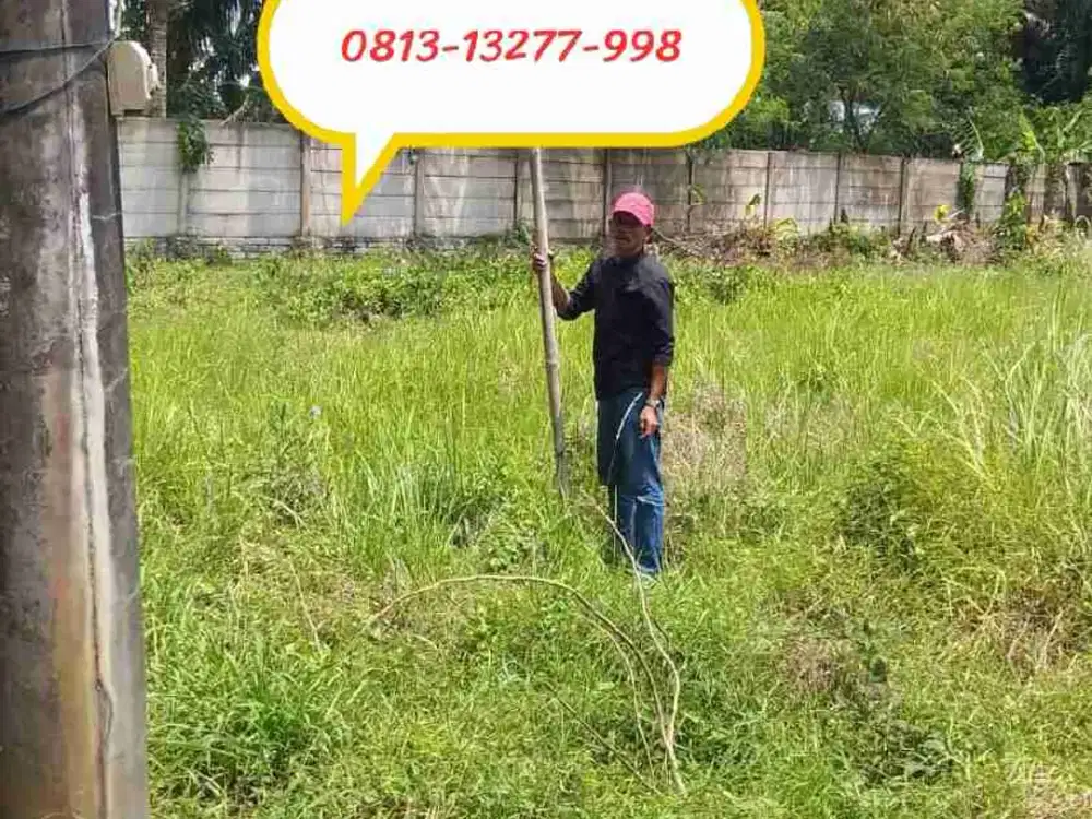 Di Jual cepat unit Kavling Tanah Tiga Raksa Tangerang