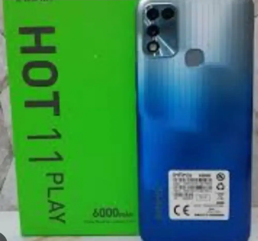 Murah hp infinix hot 11 play 4/64 lkp, bs TT