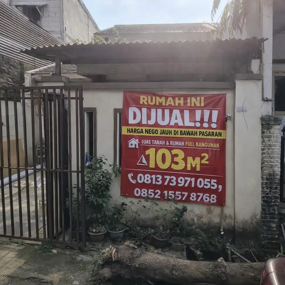 Rumah DiJual Cluster Permata Cibodas karawaci Tangerang Harga TerMurah