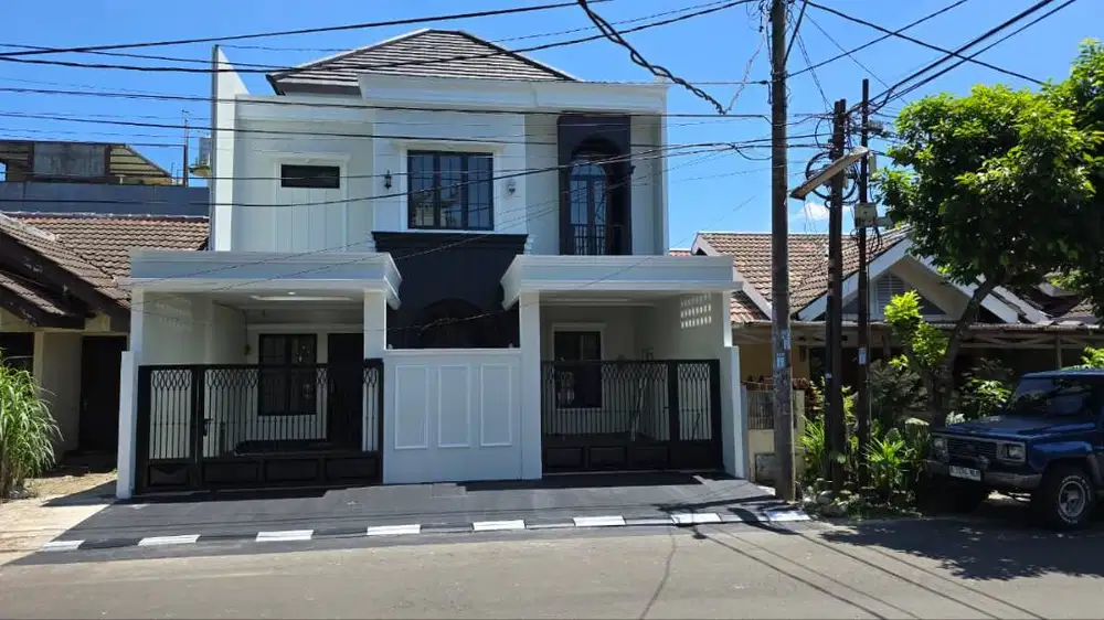 Rumah Baru Super Cantik Tinggal Bawa Koper di Nusa Loka BSD