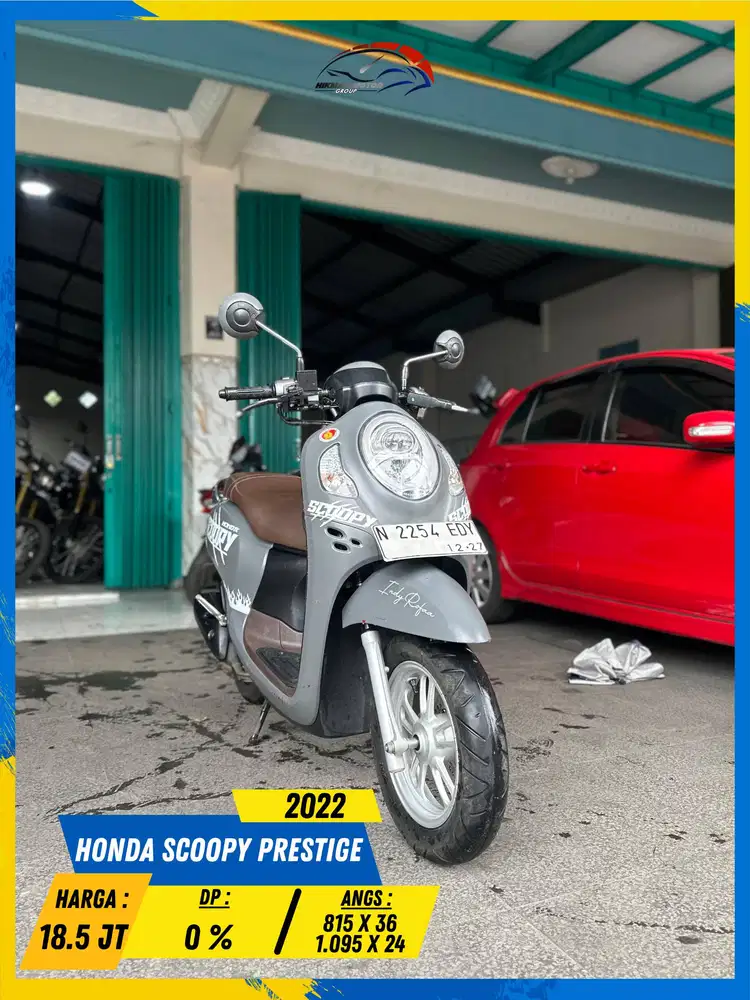 HONDA SCOOPY PRESTIGE 2022 MONGGO GAS KANN MASZEHH HIKMAH MOTOR KEPUH