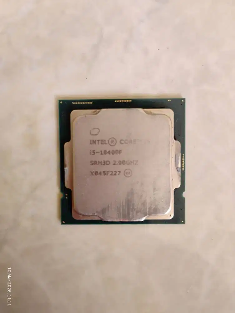 Intel Core i5-10400F Tray 2.9GHz - 4.3GHz 6C 12T 65Watt LGA1200