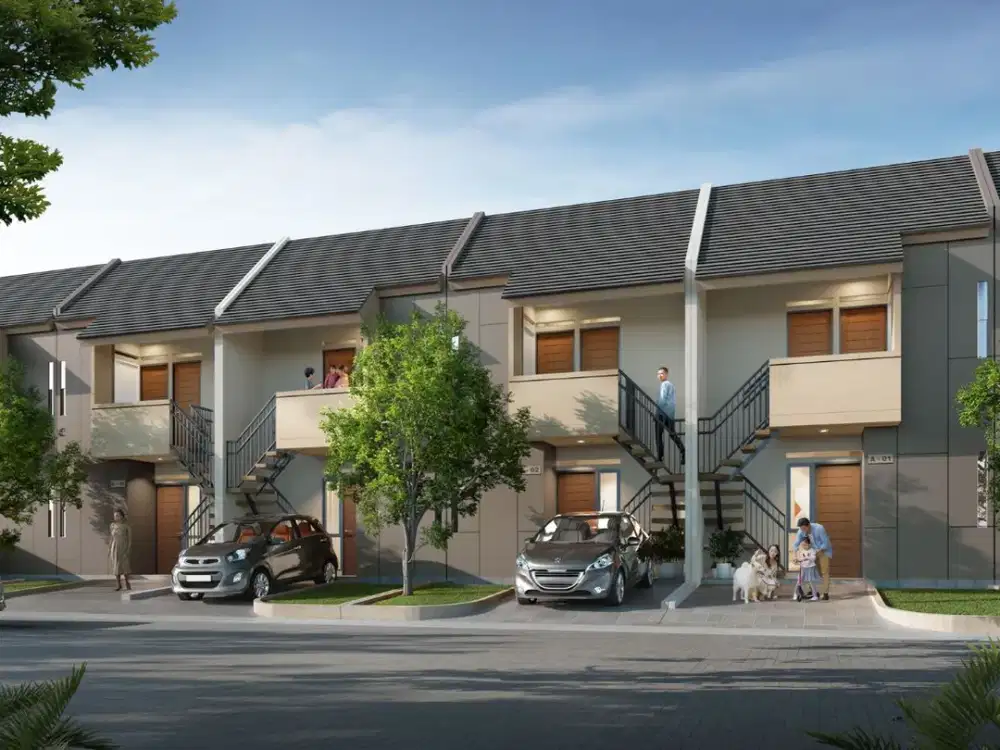 New Palm Townhouse Tipe 40/45 - Jababeka Residence